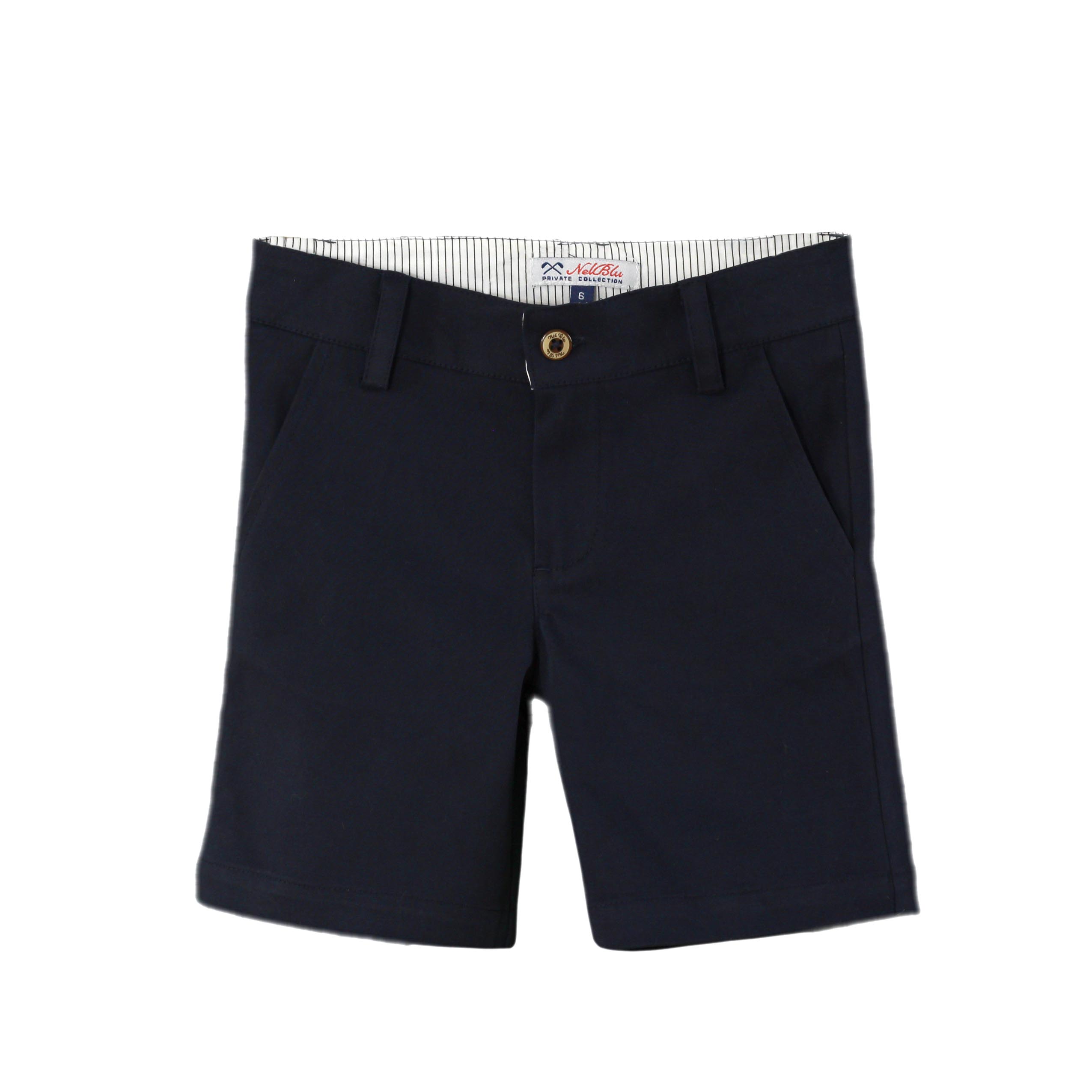 Conjunto Polo Blanco/Banderas+Pantalón Corto Marino Nelblu - Imagen 3