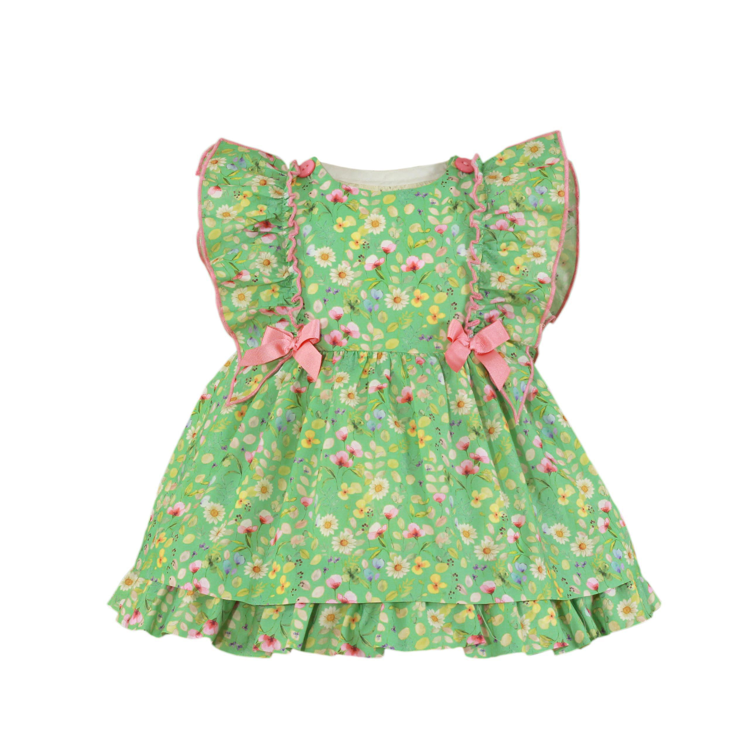 Vestido Niña Miranda Flores 0262/V - Imagen 2