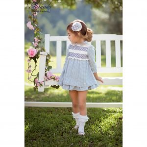 Vestido Niña Pata Gallo Miranda 34/0229/V