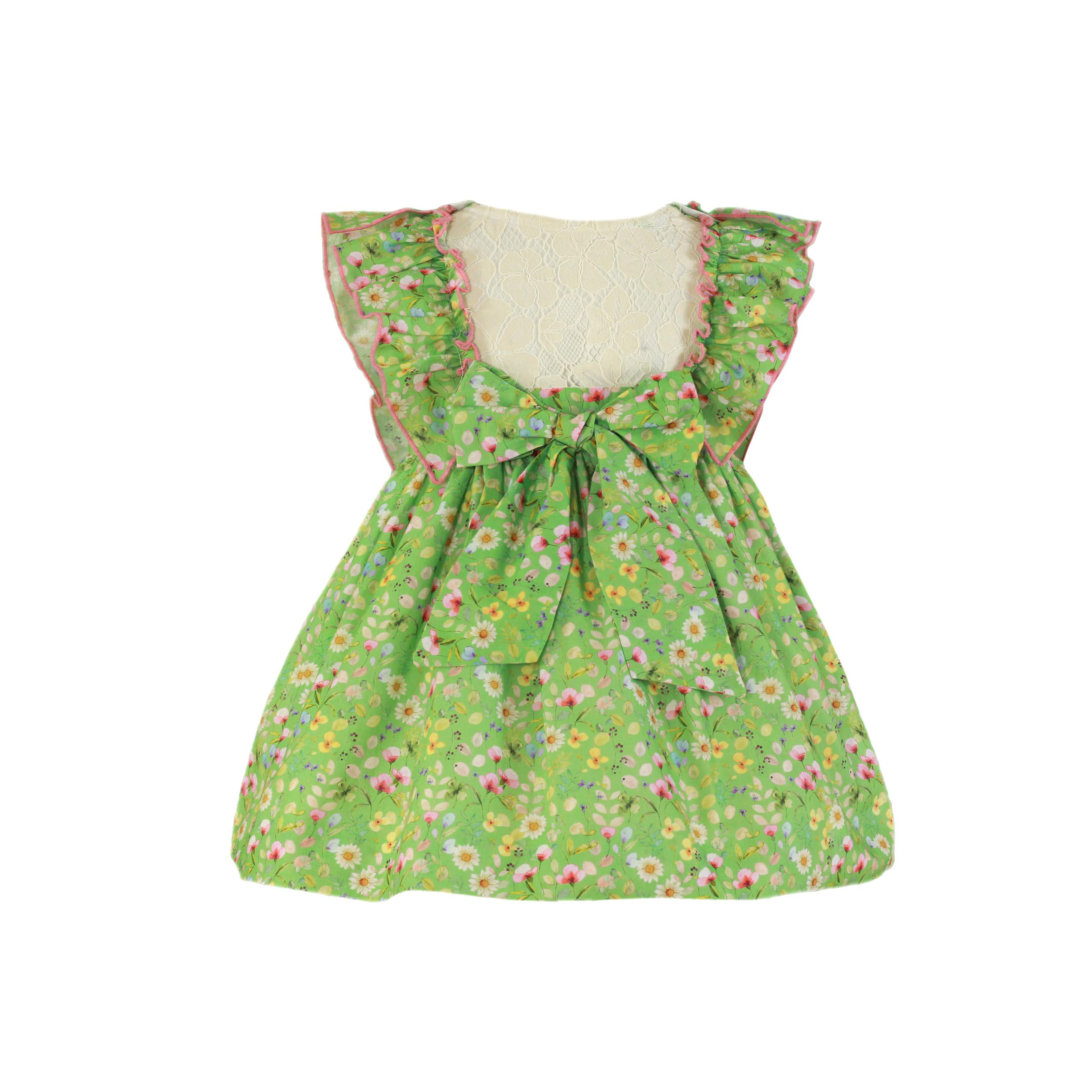 Vestido Niña Miranda Flores 0262/V - Imagen 3