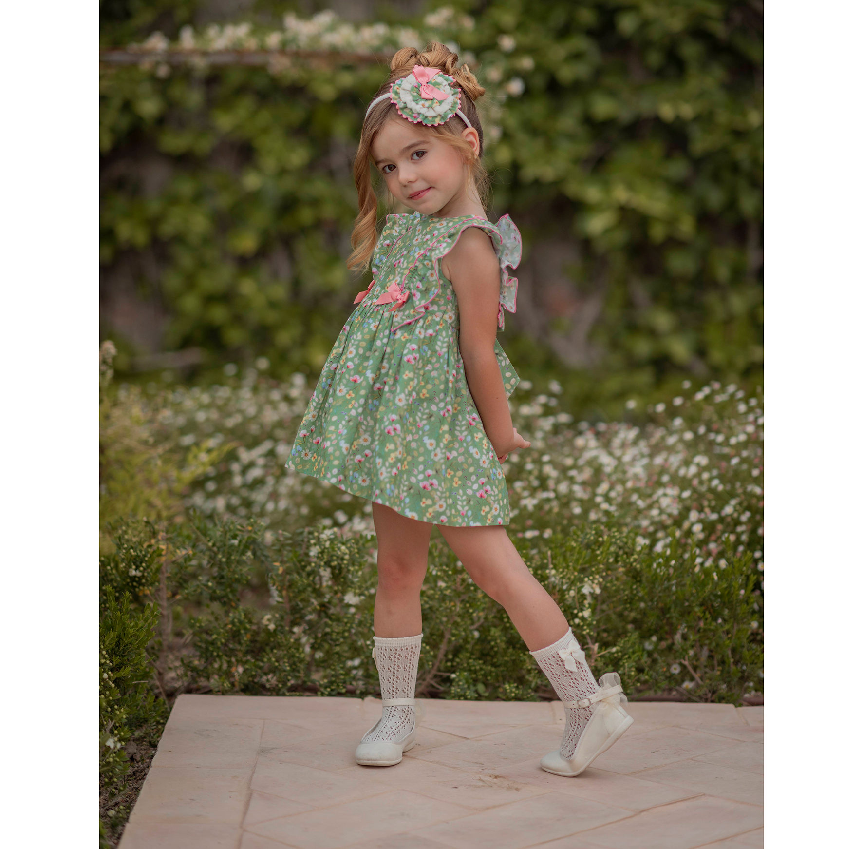 Vestido Niña Miranda Flores 0262/V