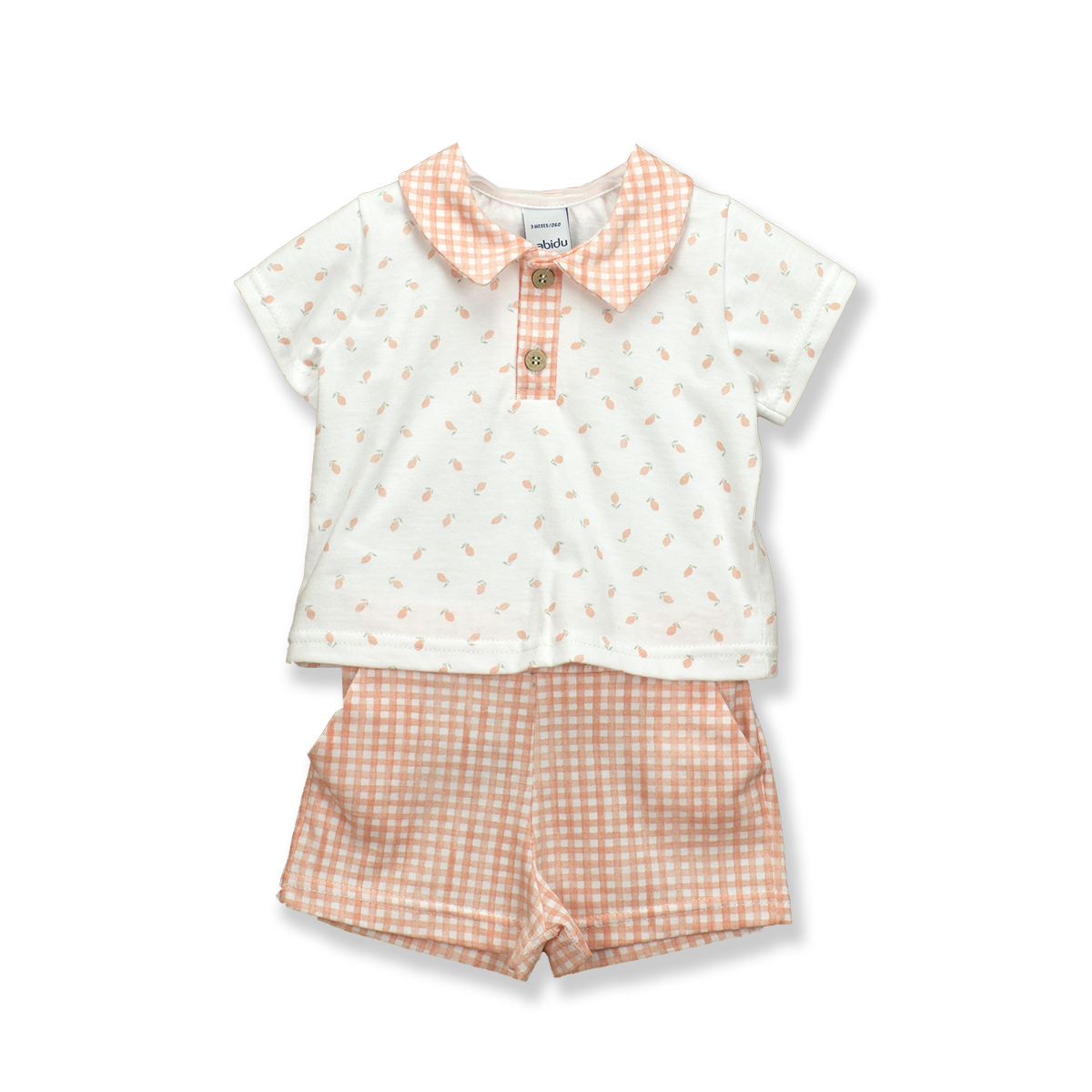 Conjunto Bebé Algodón Babidu 40261