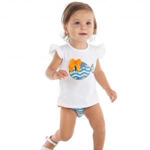 Conjunto Baño Bebé Niña Peces Alber 7001