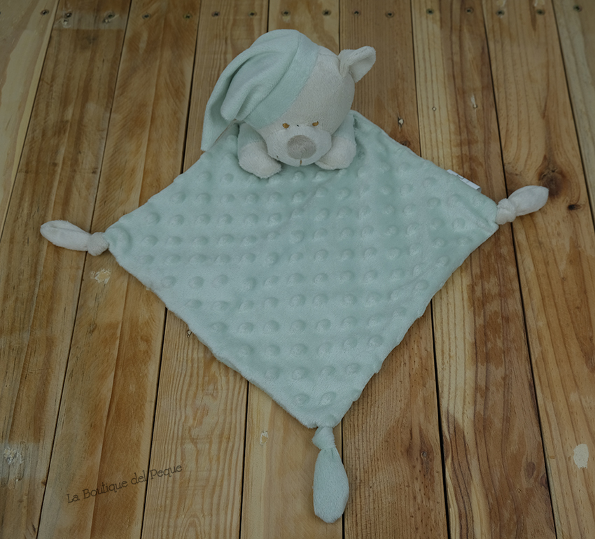 Kit Doudou+Manta bebé topitos - Imagen 11