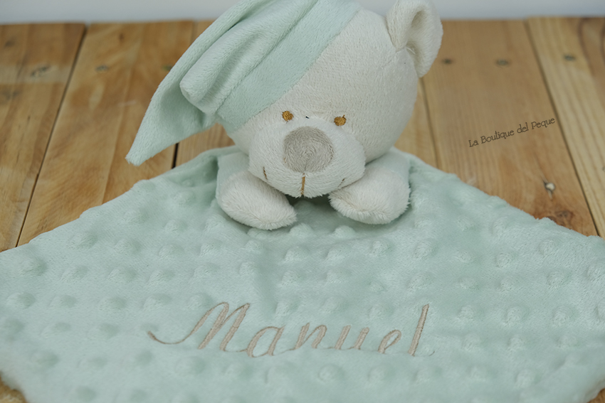 Kit Doudou+Manta bebé topitos - Imagen 17