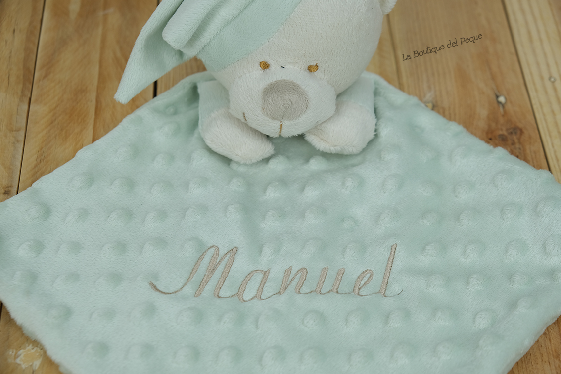 Kit Doudou+Manta bebé topitos - Imagen 18