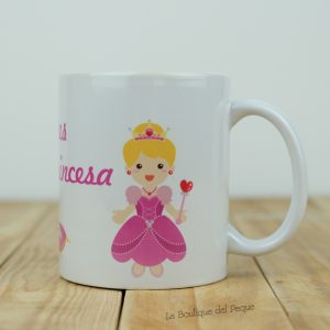 Taza Personalizada Eres mi princesa