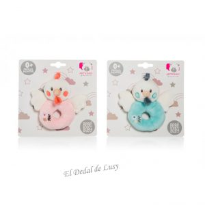 Sonajero Mordedor Circular Gallina 12cm