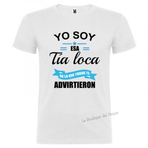 Camiseta Adulto Tía loca