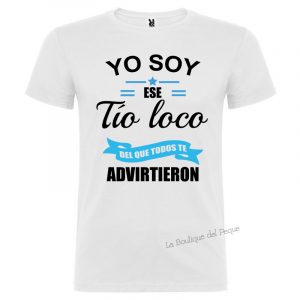 Camiseta Adulto Tío loco