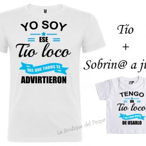 Camisetas a juego Tío loco