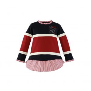 Polo Niña Rayas NelBlu 34/1401/2