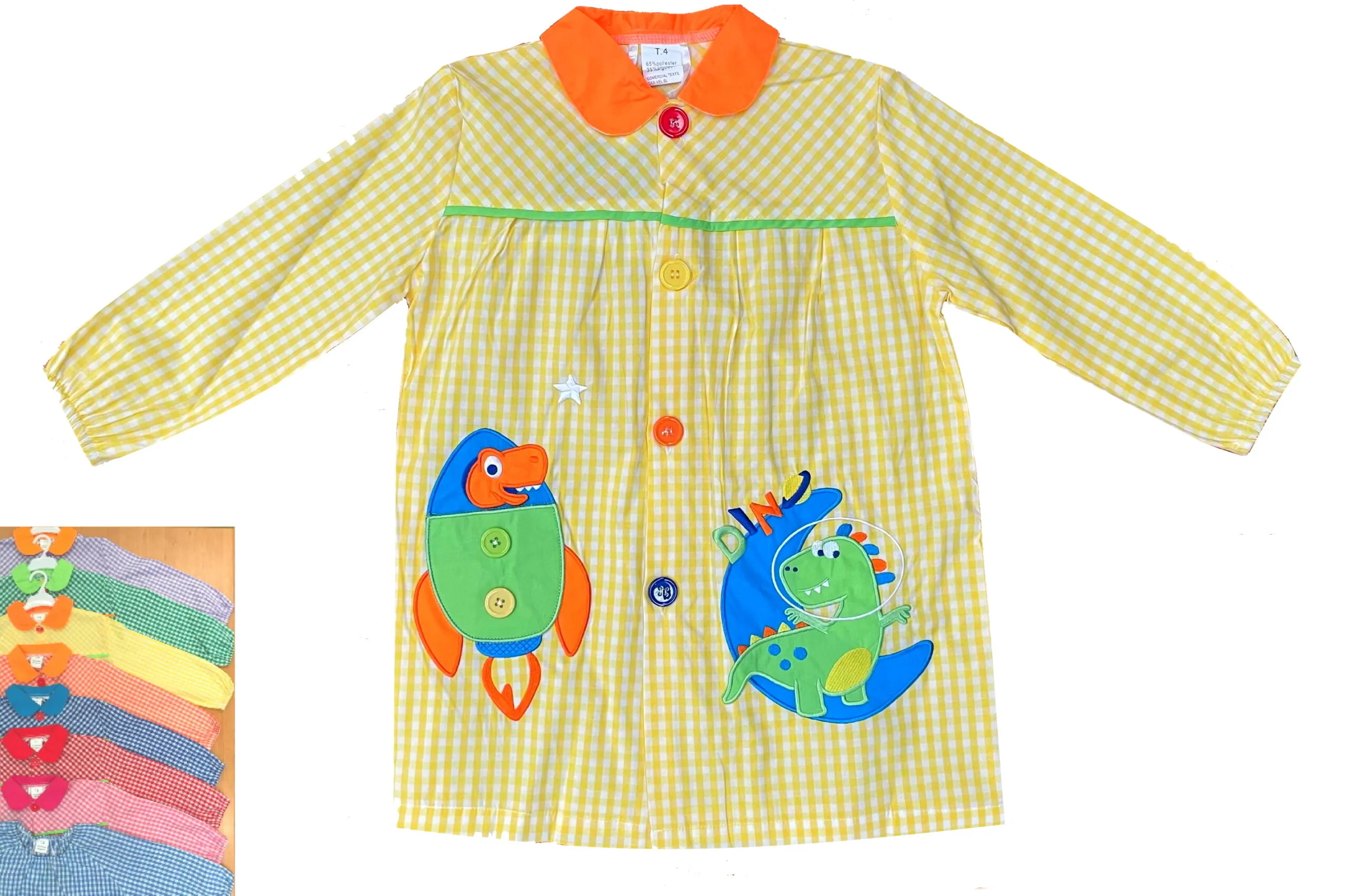 Bata Escolar Dino