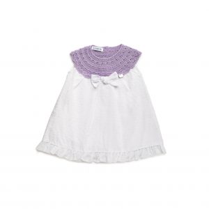 Vestido Niña Cuerpo Redondo Plumeti Juliana 25110