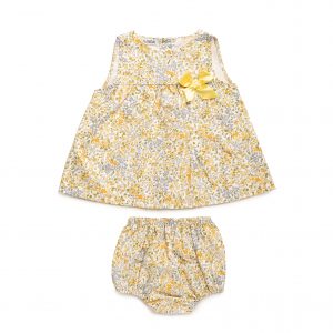 Vestido Corto con Braga Niña Florecitas Juliana 25148