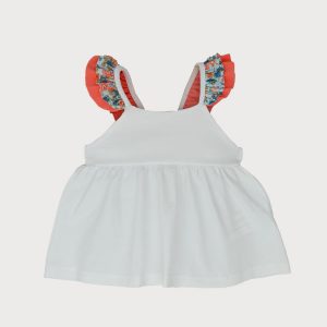 Conjunto Baño Bebé Sardon Vestido + Culetín Brasil