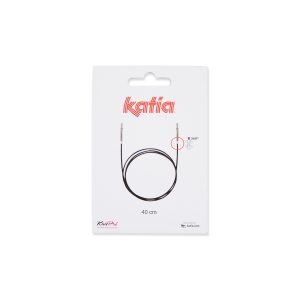 Cable giratorio 360º para agujas circulares de punto Katia